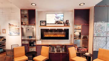 Sala de estar en el lobby