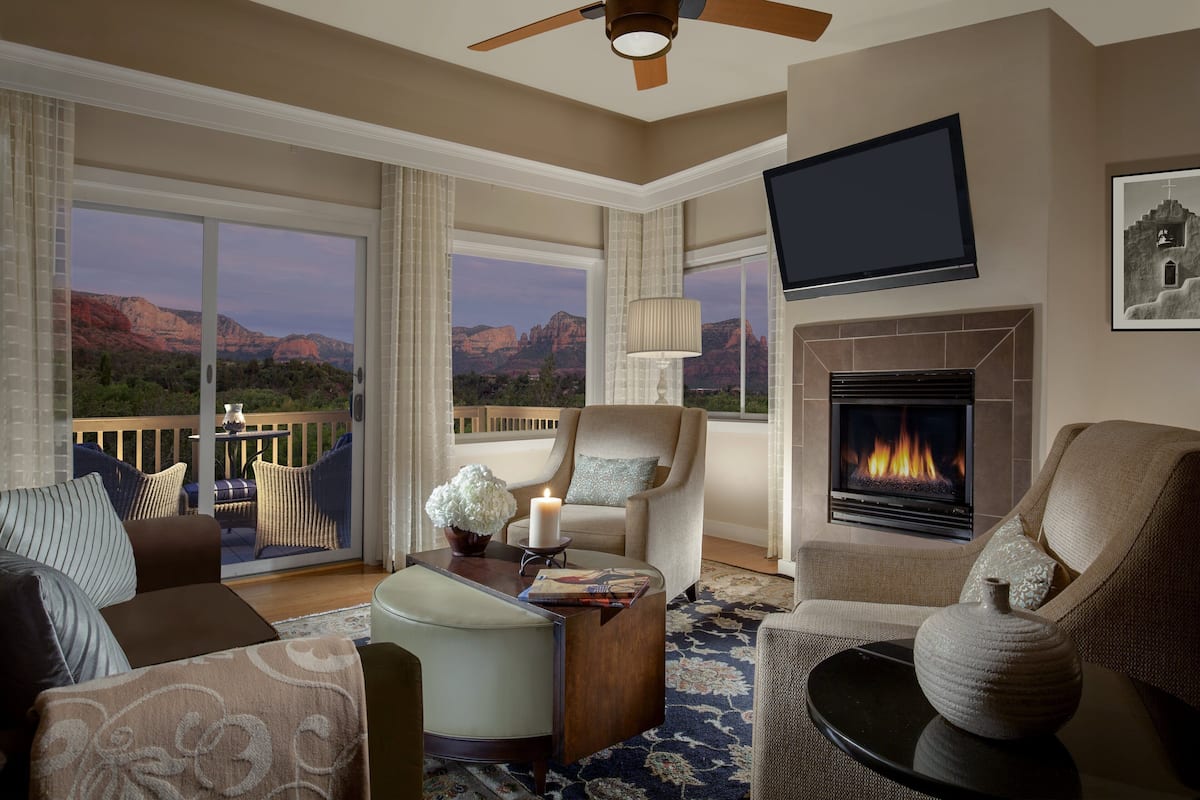 Suite (Vista Suite Cottage) | Ropa de cama de alta calidad y minibar
