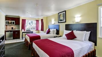 Desk, iron/ironing board, free WiFi, bed sheets