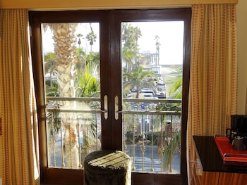 Suite, Ocean View | Down comforters, in-room safe, soundproofing, iron/ironing board at Balboa Inn, On the Beach