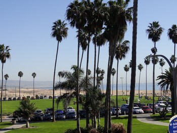 View from property looking out at Balboa Inn, On the Beach