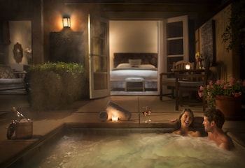 Luxury Spa, 1 King Bed | Jetted tub at Bernardus Lodge & Spa