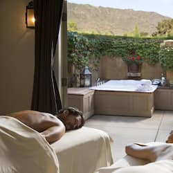 Couples treatment rooms, sauna, hot tub, steam room, Turkish bath