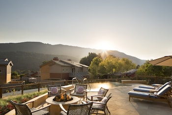 Outdoor pool, free cabanas, pool umbrellas at Bernardus Lodge & Spa