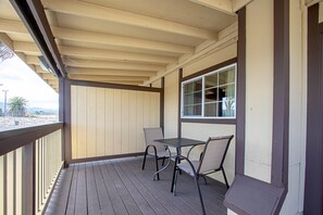 1 bedroom, desk, blackout curtains, iron/ironing board