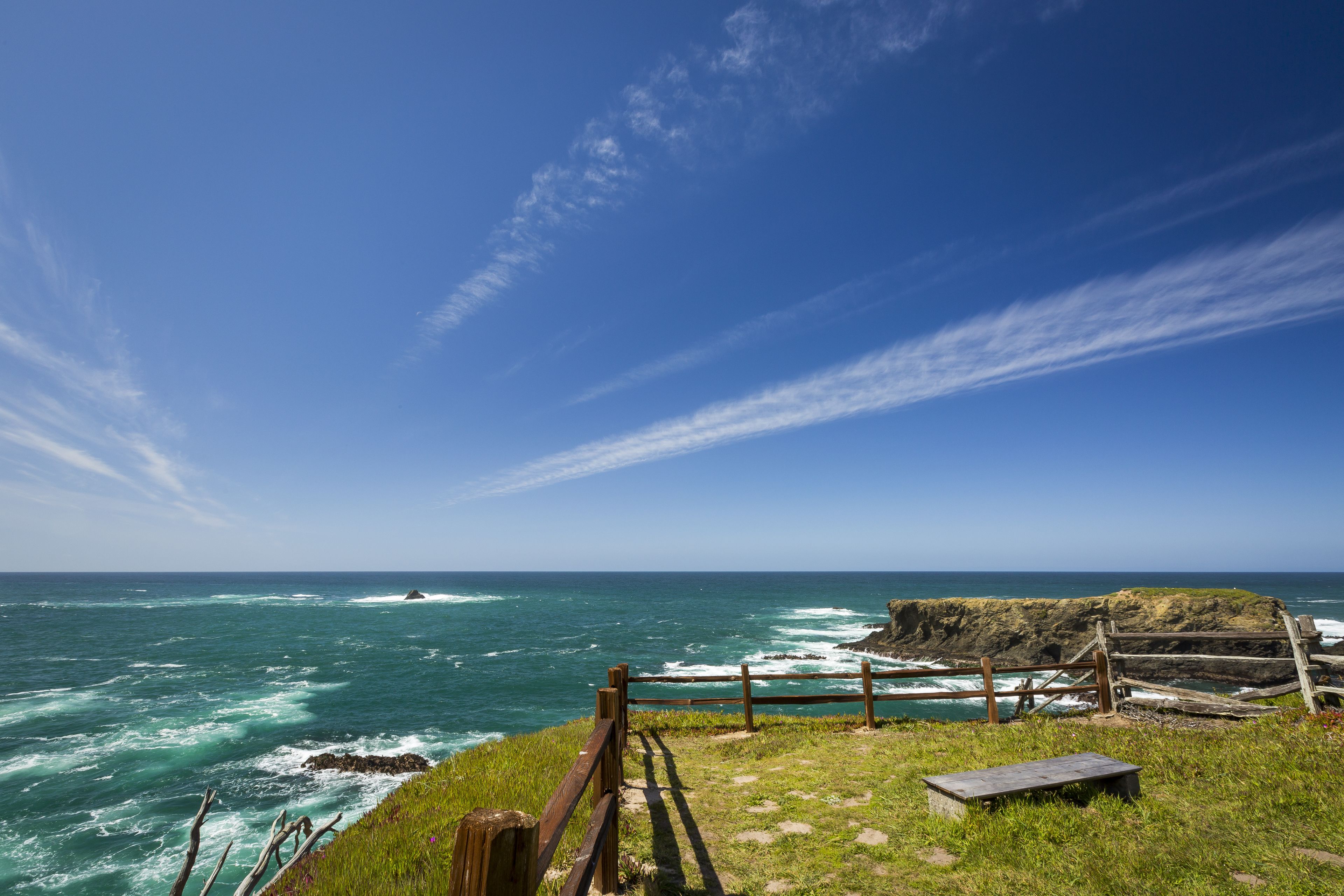 outdoor wedding area