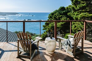 Zimmer, 1 King-Bett, Meerblick | Balkon
