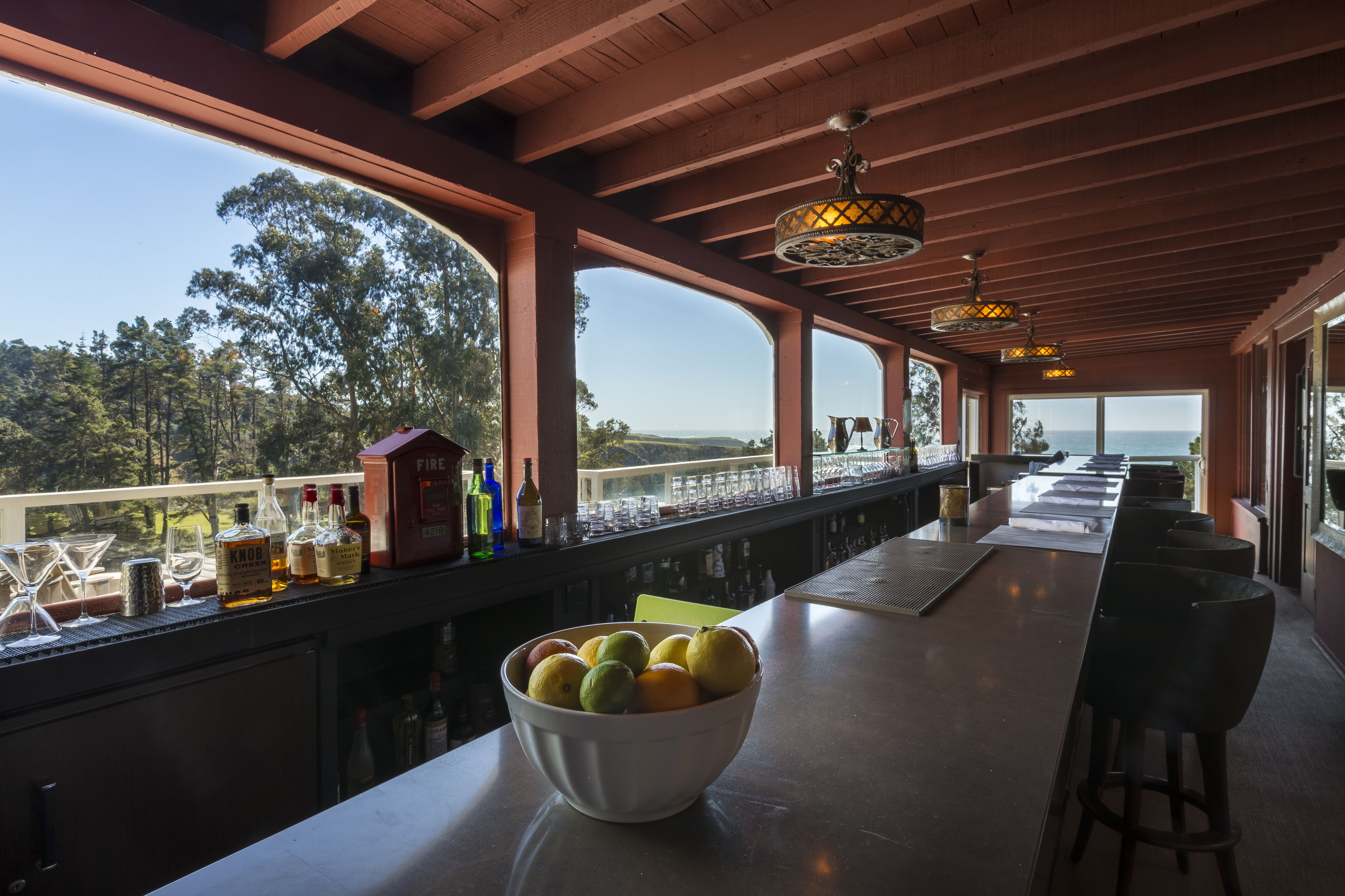 ocean views, open selected days