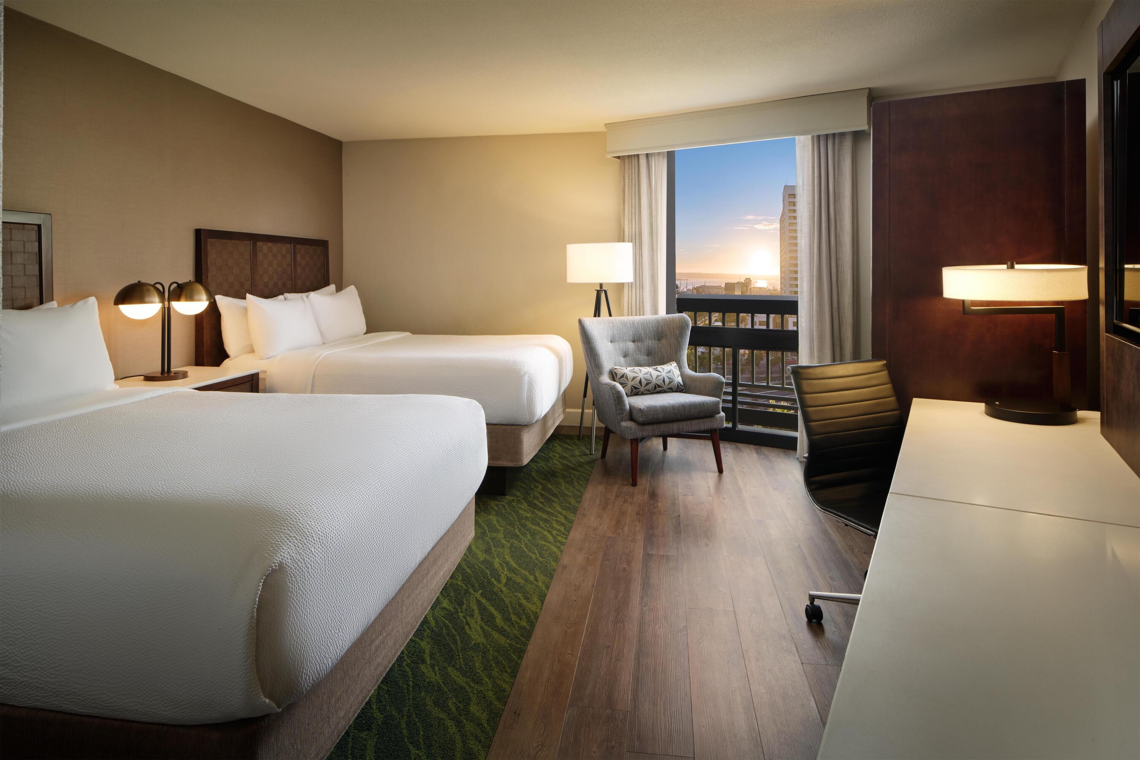 Standard Room, 2 Queen Beds, Non Smoking, Bay View