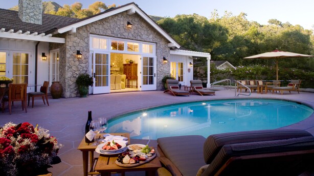 Premium bedding, in-room safe, blackout drapes, iron/ironing board - San Ysidro Ranch (Santa Barbara)
