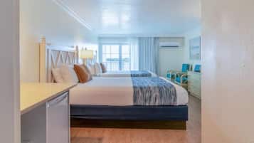 Room, 2 Queen Beds, Balcony, Bay View (Waterview) | Premium bedding, pillowtop beds, in-room safe, blackout drapes