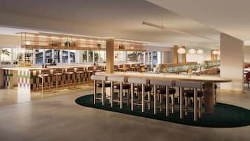 2 bars/lounges, 2 beach bars, poolside bar
