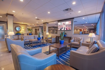 Lobby lounge at Stadium Hotel