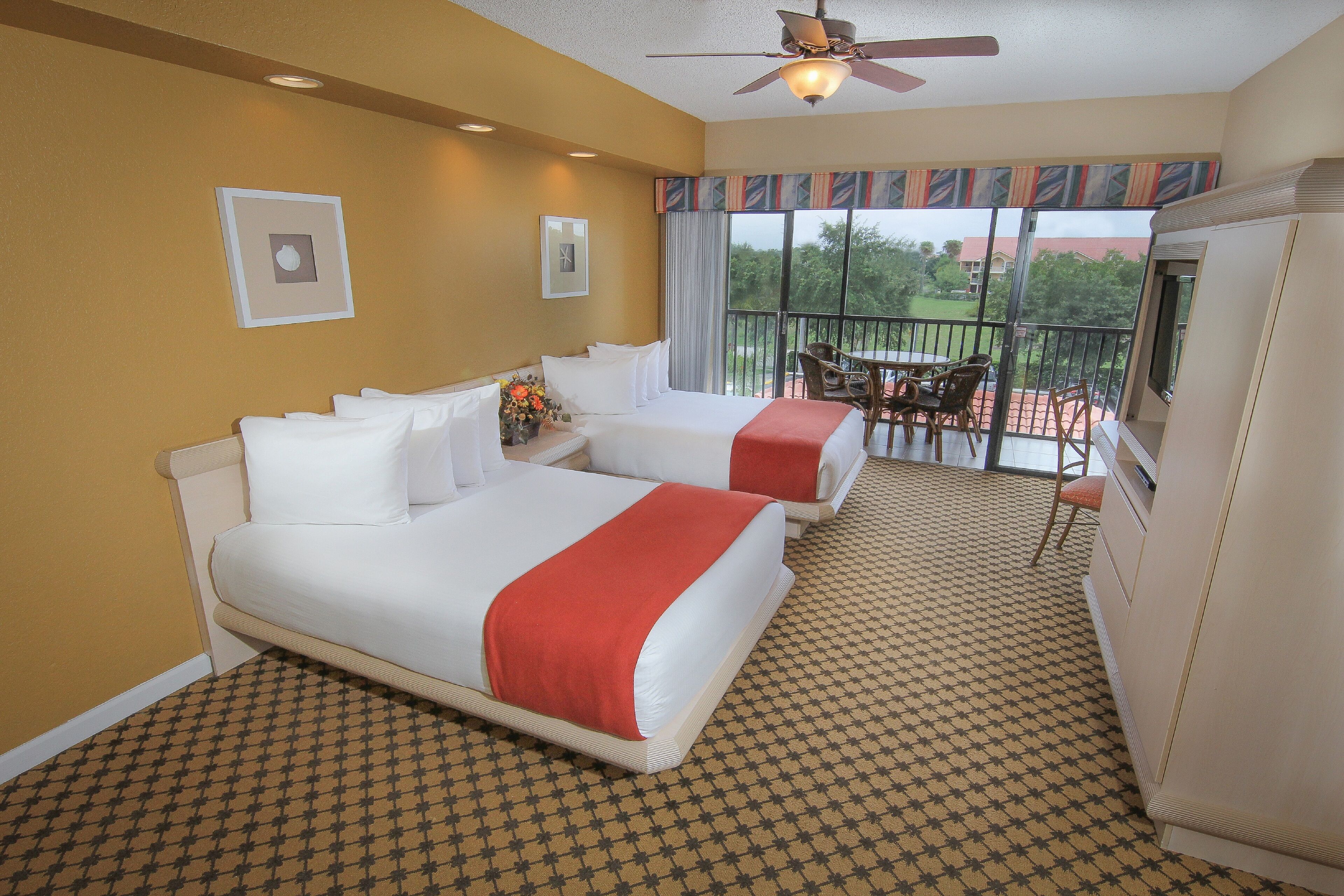 In-room safe, iron/ironing board, free cribs/infant beds, free WiFi