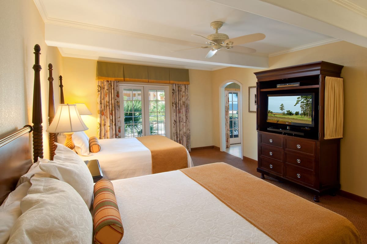 Deluxe Room, 2 Queen Beds, Balcony, Resort View