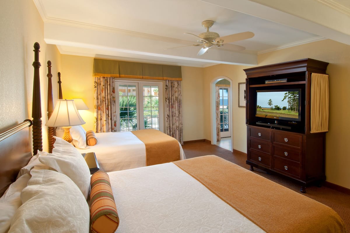 Deluxe Room, 2 Queen Beds, Balcony, Resort View