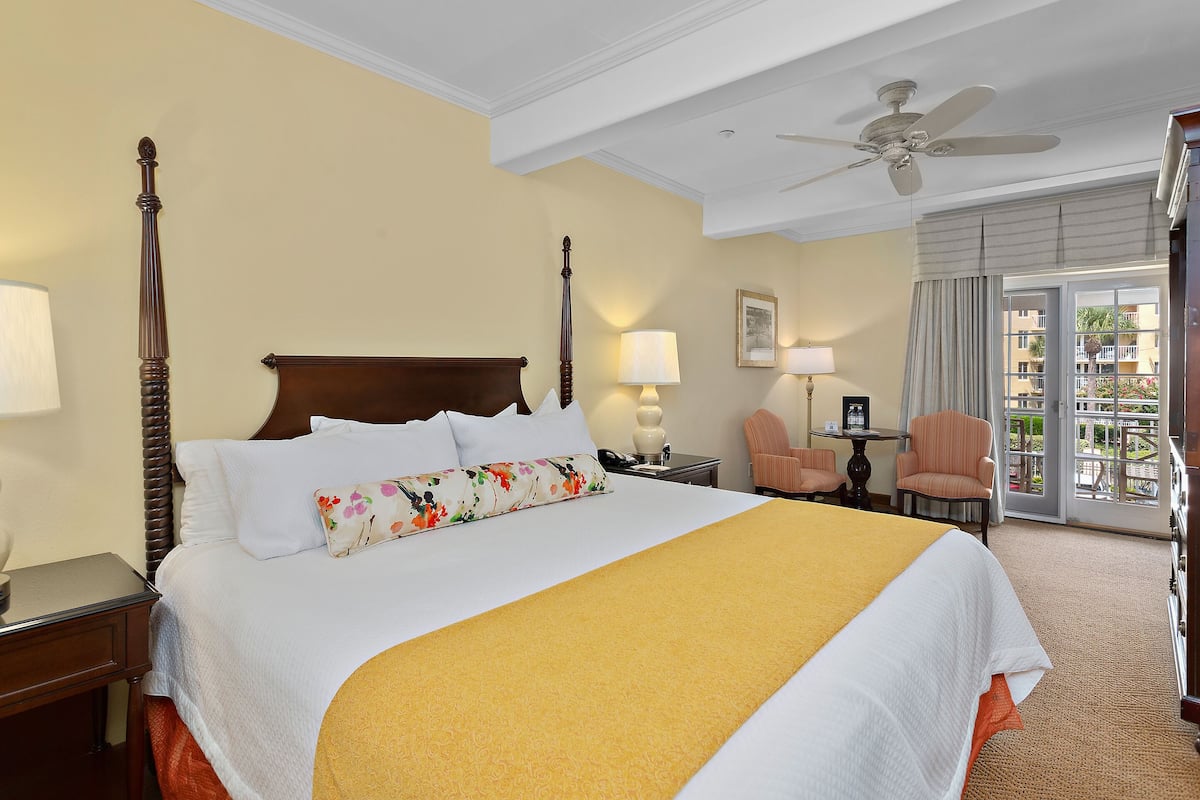 Hypo-allergenic bedding, pillow-top beds, in-room safe, desk