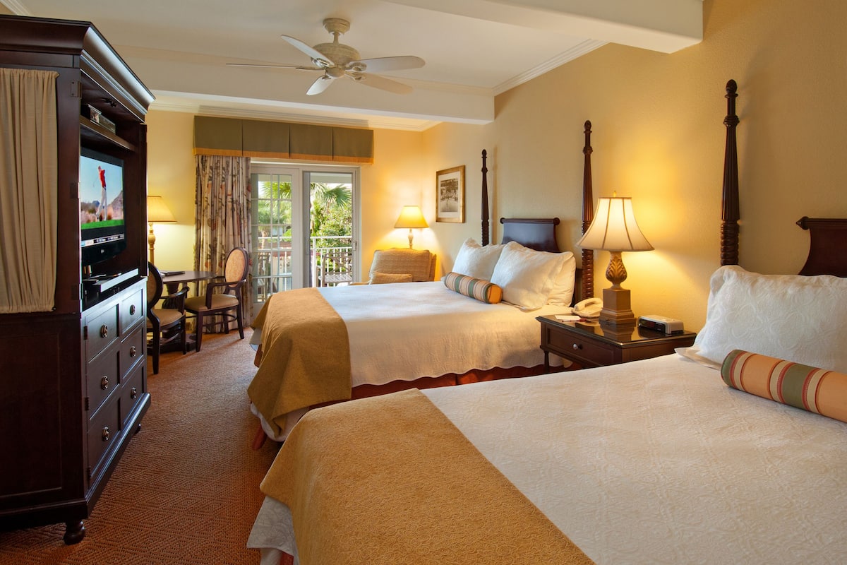 Standard Room, 2 Queen Beds, Resort View | Hypo-allergenic bedding, pillow-top beds, in-room safe, desk