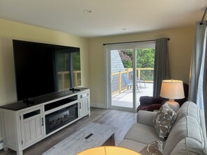 Comfort Apartment | Living area - Colonial Gables Oceanfront Village (Belfast)