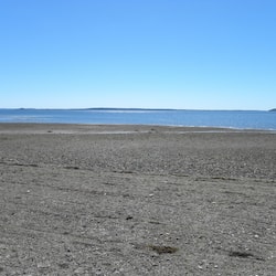 Private beach, fishing