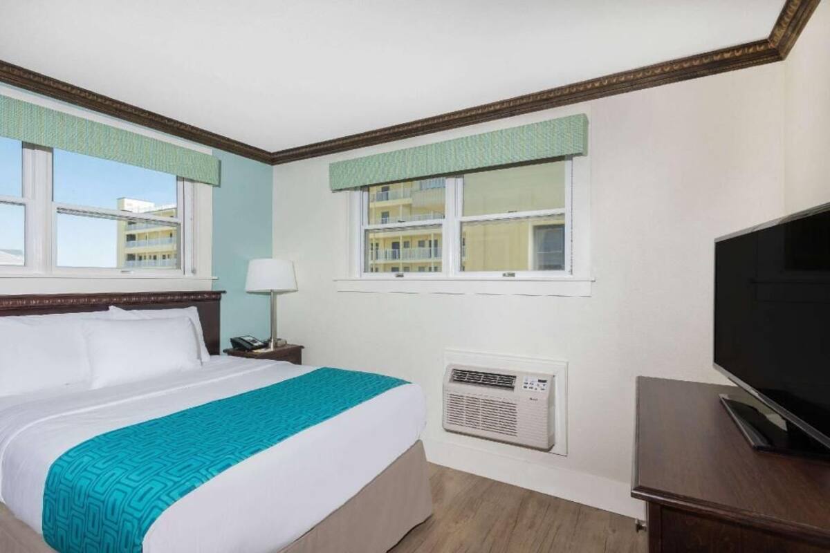 In-room safe, desk, blackout drapes, iron/ironing board