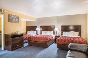 Room, Multiple Beds, Non Smoking, Ground Floor | Free cribs/infant beds, rollaway beds, free WiFi, bed sheets