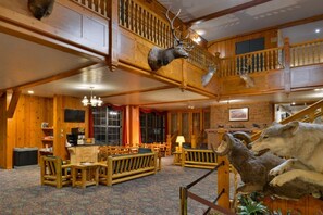Sala de estar en el lobby