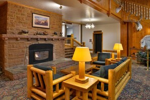 Sala de estar en el lobby