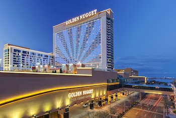 Hotel Exterior at Golden Nugget