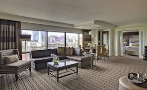 Suite, 1 Schlafzimmer | Wohnbereich