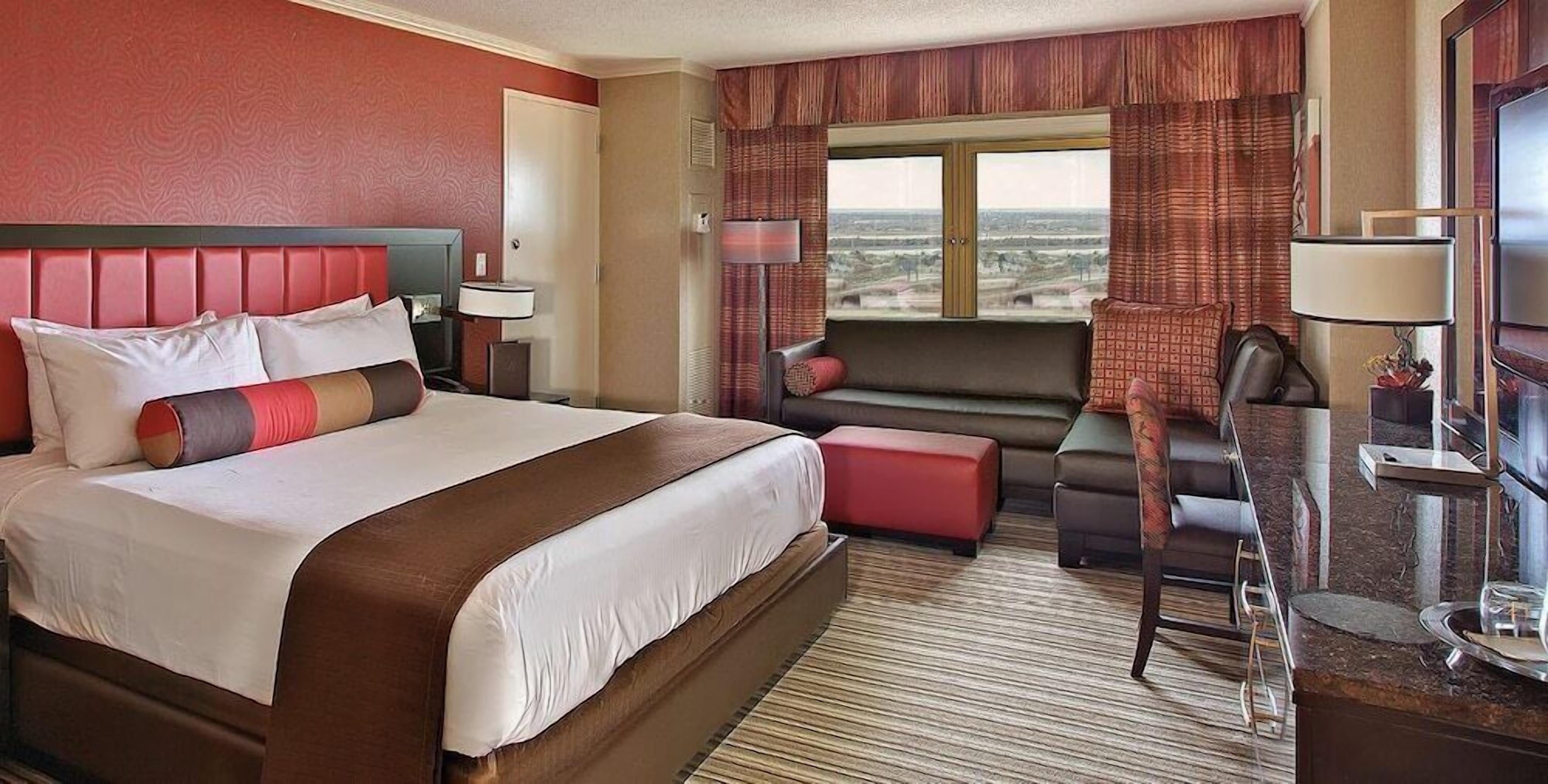 In-room safe, desk, blackout drapes, iron/ironing board