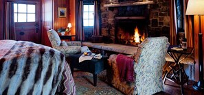 Fireplace - The Point (Saranac Lake)