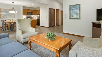 Standard Condo, 1 Bedroom, Balcony | Living area | LCD TV
