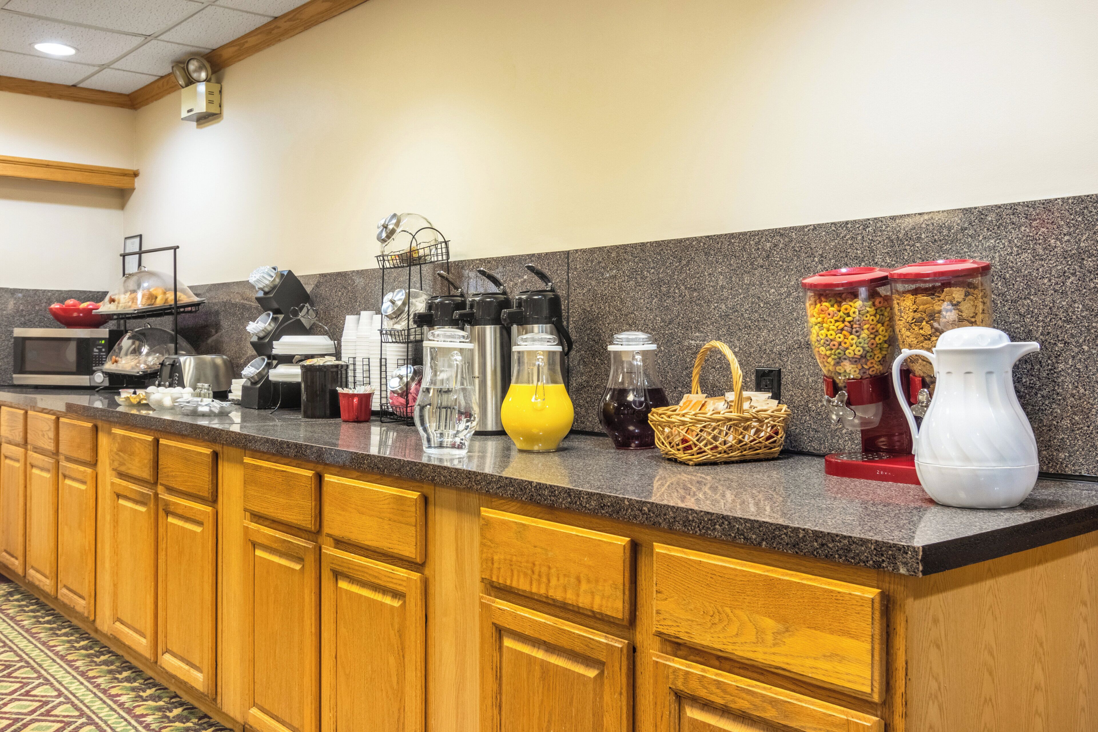 Breakfast area