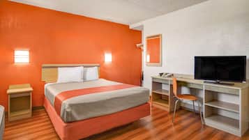 Cortinas blackout, wifi gratis y ropa de cama