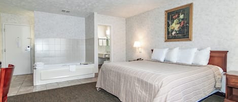 Suite, 1 King-Bett, Nichtraucher (Jacuzzi)
