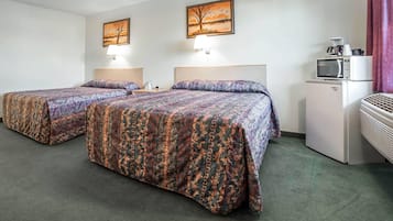 Kamar Standar, 2 Tempat Tidur Queen, Bebas Asap Rokok | Kedap suara, tempat tidur lipat/tambahan, Wi-Fi gratis, dan seprai linen