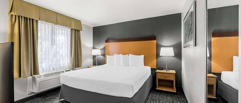 In-room safe, desk, blackout drapes, iron/ironing board