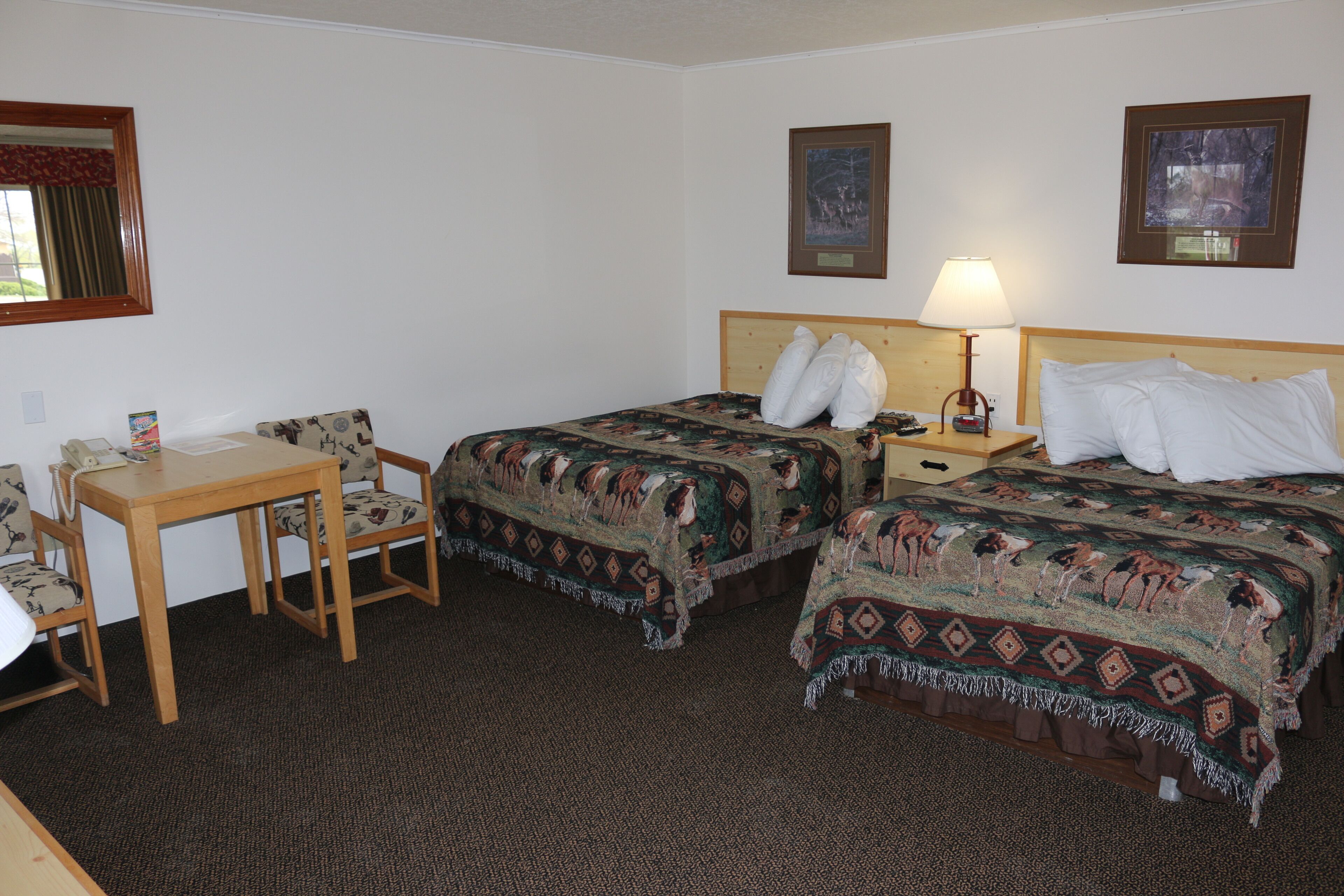 room, 2 double beds, non smoking | desk, rollaway beds, free wifi, bed sheets