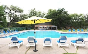 Seasonal outdoor pool