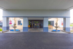 Entrée de l’hébergement