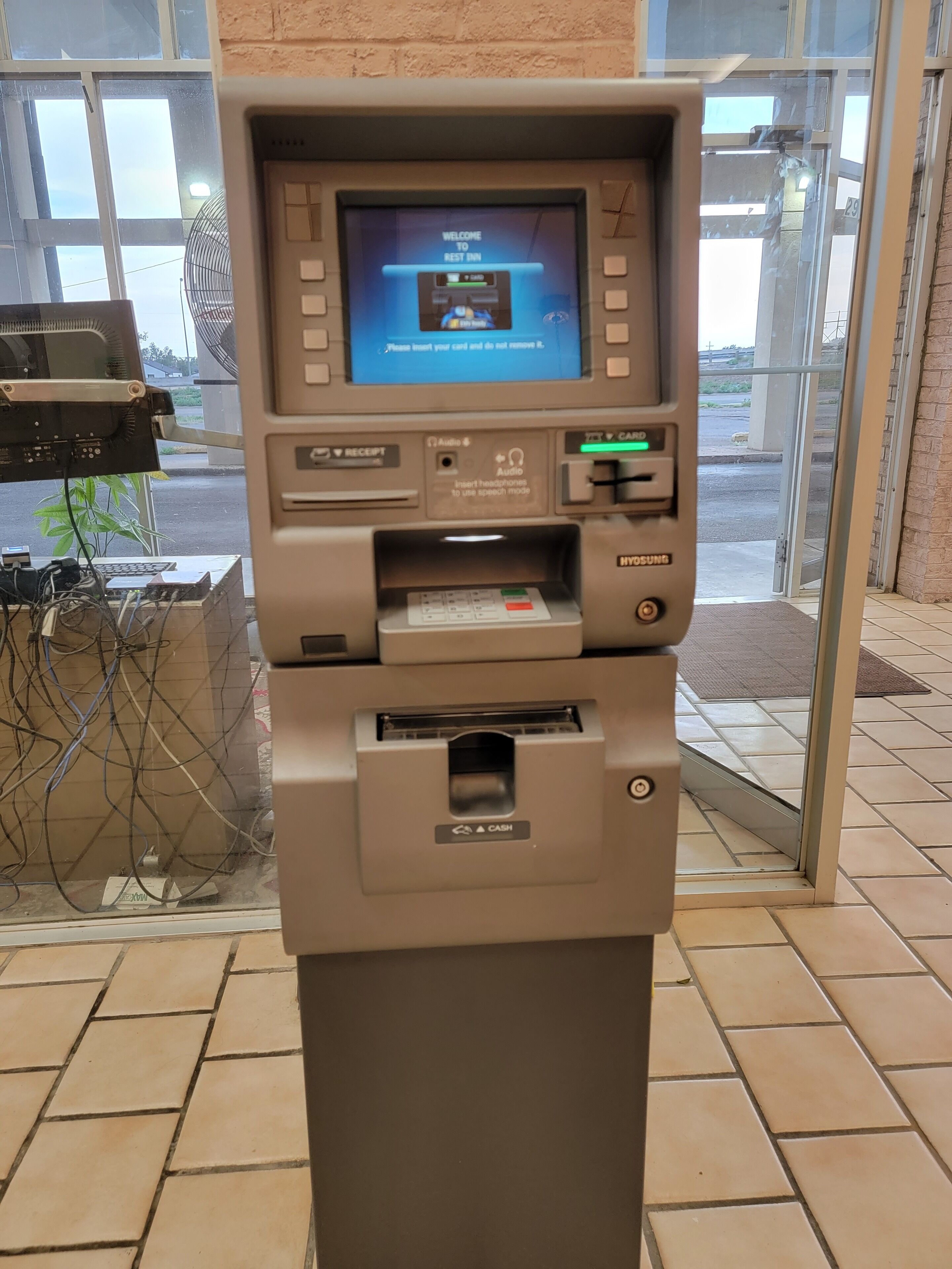 ATM/banking on site