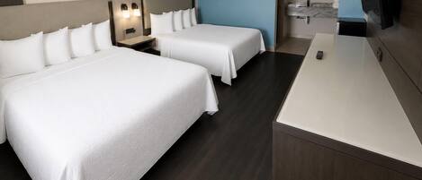 Desk, WiFi (free), bed sheets