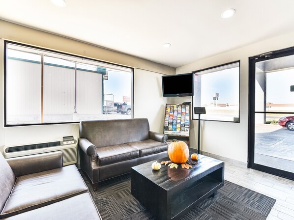 Sala de estar en el lobby