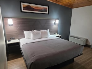 Blackout curtains, iron/ironing board, free cots/infant beds