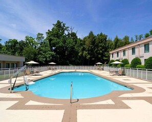 Seasonal outdoor pool