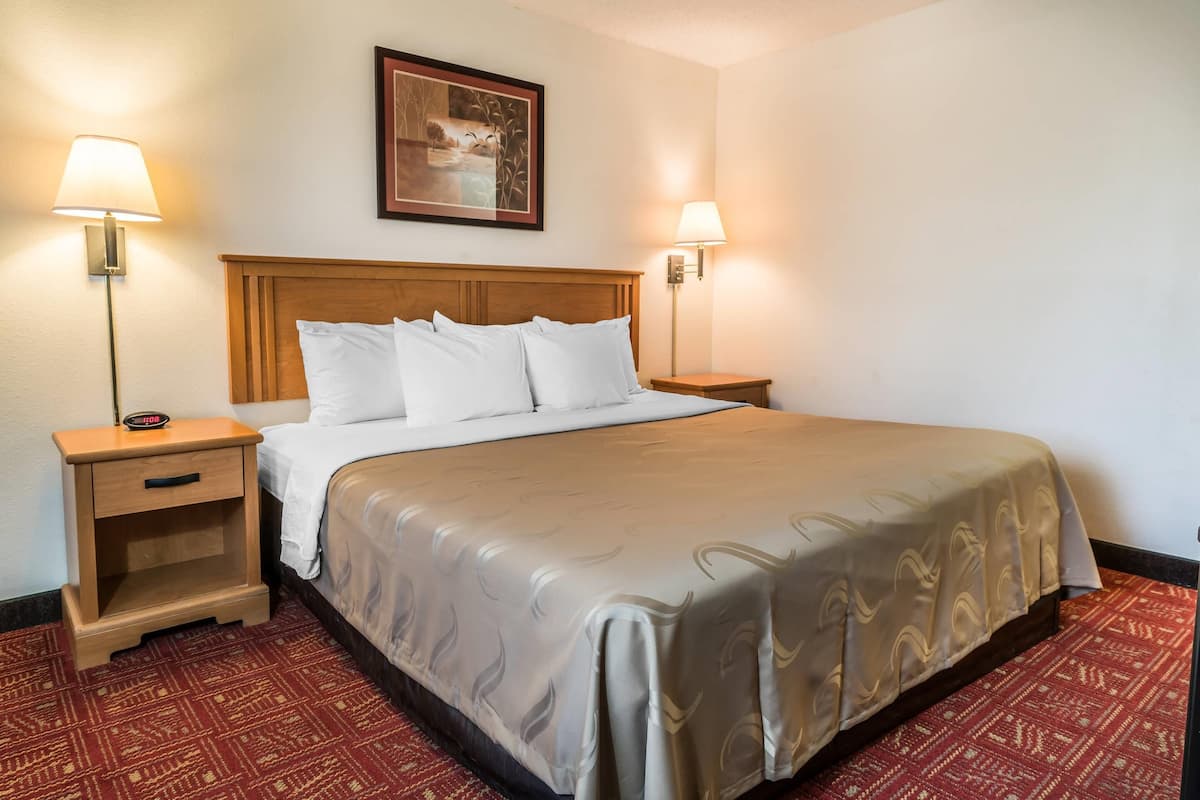Room, 1 King Bed, Accessible, Non Smoking | 1 bedroom, rollaway beds, free WiFi, bed sheets