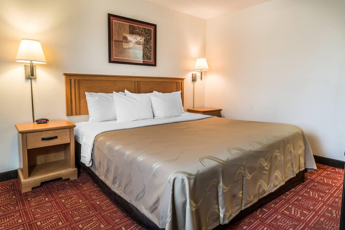 Room, 1 King Bed, Accessible, Non Smoking | 1 bedroom, rollaway beds, free WiFi, bed sheets