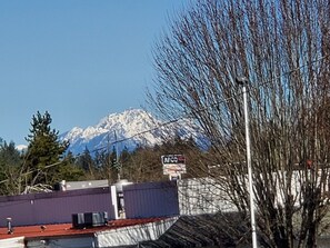Vista a la montaña