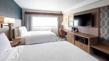 In-room safe, desk, iron/ironing board, free cribs/infant beds